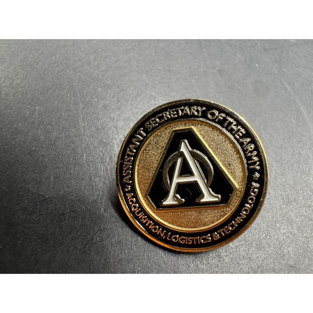 Assistant Secretary of the Army - Acquisition, Logistics & Technology Coin Pin